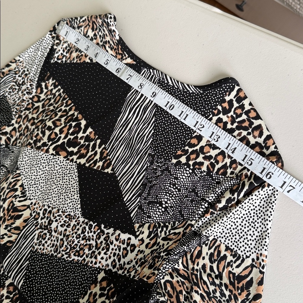 Joseph Ribkoff Mixed‑Print Dress Size 8 - Picture 14 of 15